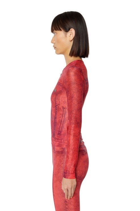 Diesel Rouge T-clau-f2-j