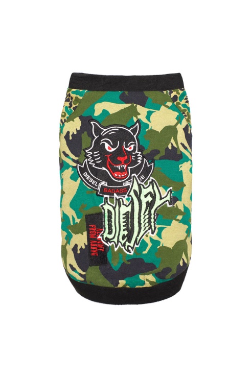 Diesel Animal De Compagnie-loup-cmf Camouflage Vert