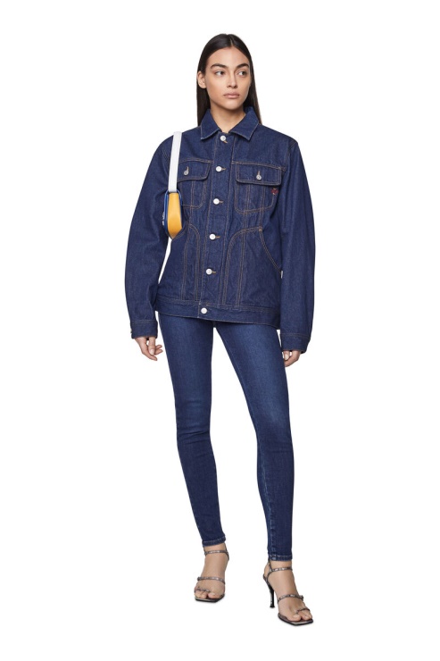 D-riley Veste De Camionneur Diesel En Bleu Foncé