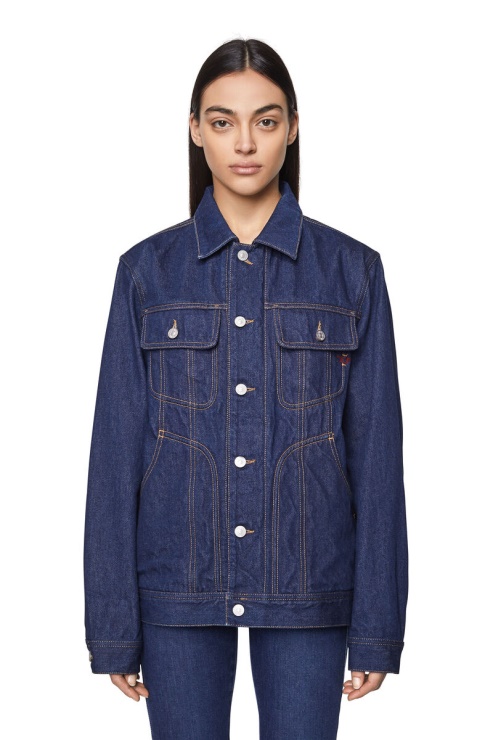 D-riley Veste De Camionneur Diesel En Bleu Foncé