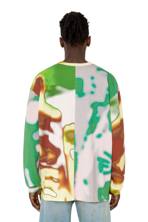 Rondelle En T Diesel Vert/rose