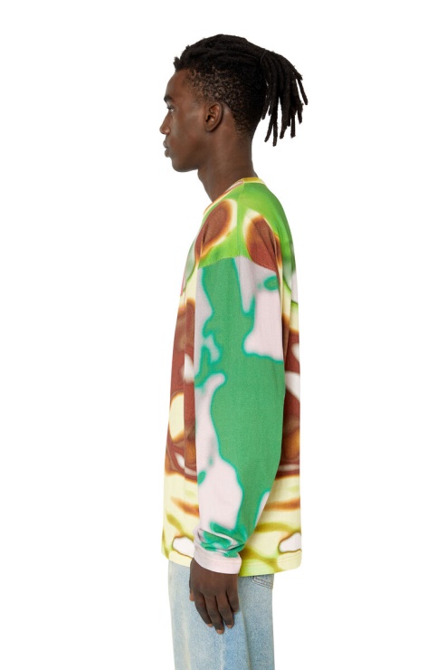 Rondelle En T Diesel Vert/rose