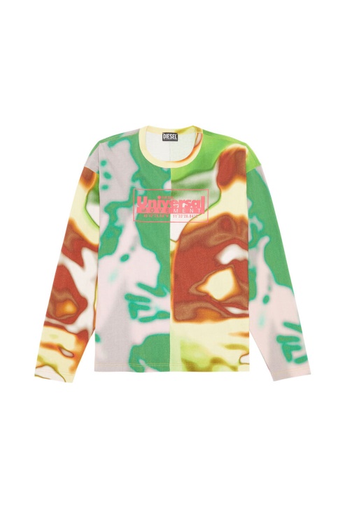 Rondelle En T Diesel Vert/rose