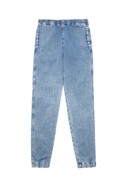 Diesel D-lab Track Denim 09d01 Fuselé Bleu Clair