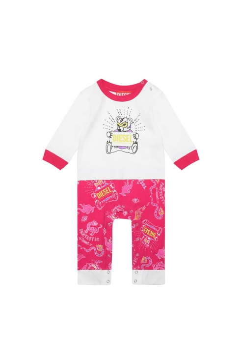 Diesel Jambry-nb Blanc/rose