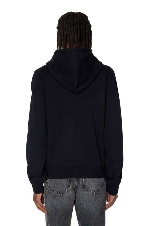 Diesel S-ginn-hood-zip-div Noir