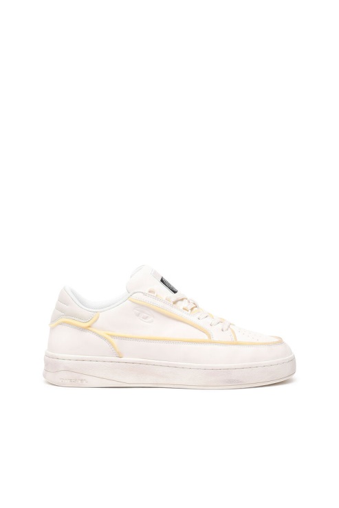 Diesel S-sinna Low W Blanc/jaune