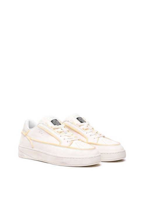 Diesel S-sinna Low W Blanc/jaune
