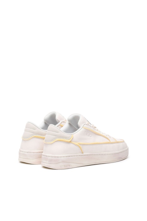 Diesel S-sinna Low W Blanc/jaune