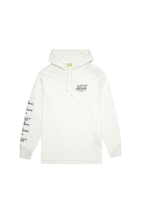 Diesel T-just-ls-hood-slits Blanc