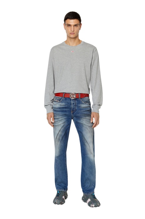 Diesel 2020 D-viker 007d1 Jean Droit Bleu Moyen