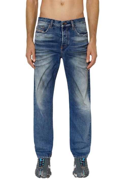 Diesel 2020 D-viker 007d1 Jean Droit Bleu Moyen