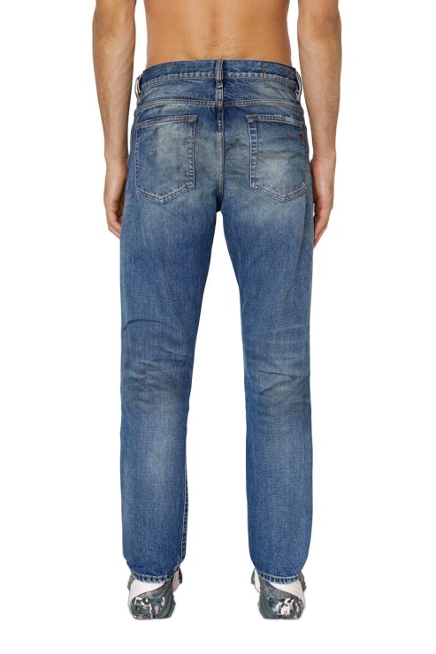 Diesel 2020 D-viker 007d1 Jean Droit Bleu Moyen