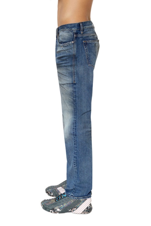Diesel 2020 D-viker 007d1 Jean Droit Bleu Moyen