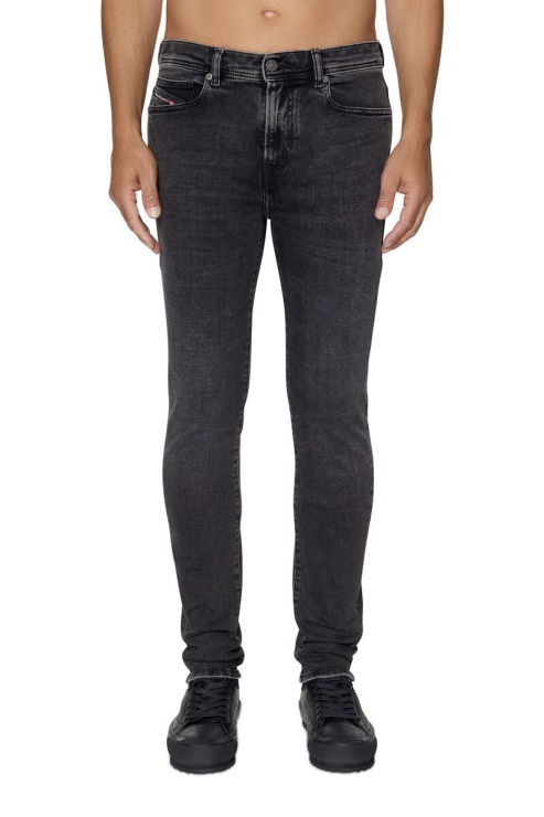 Diesel 1983 09c23 Jean Skinny Noir/gris Foncé