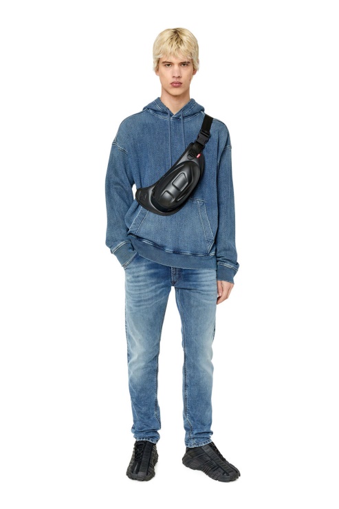 Diesel Krooley Joggjeans 068cs Fuselé En Bleu Moyen