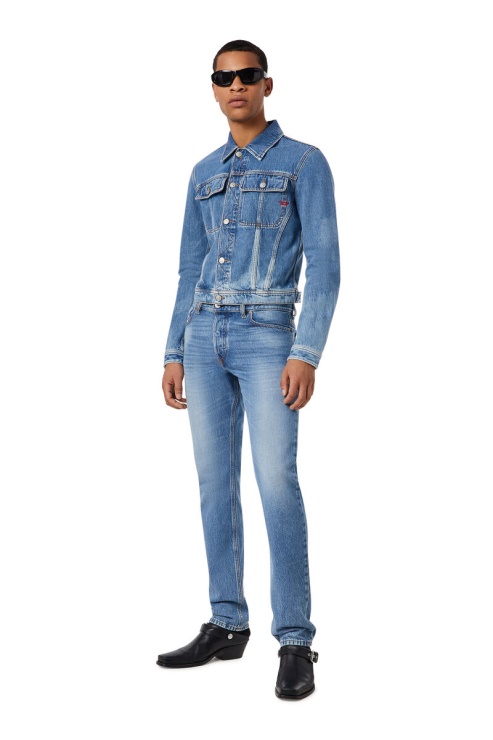 Diesel D-milo - Veste Camionneur Bleu Moyen