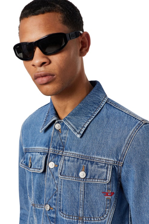 Diesel D-milo - Veste Camionneur Bleu Moyen