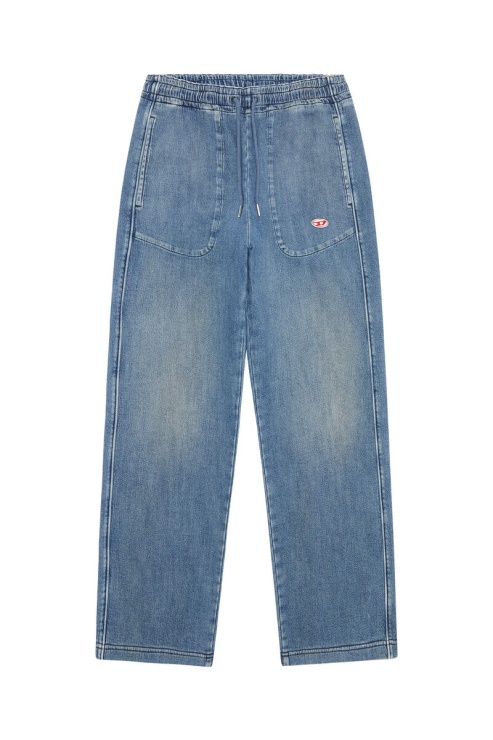 Diesel D-martians Piste Denim 09e29 Droite Bleu Moyen