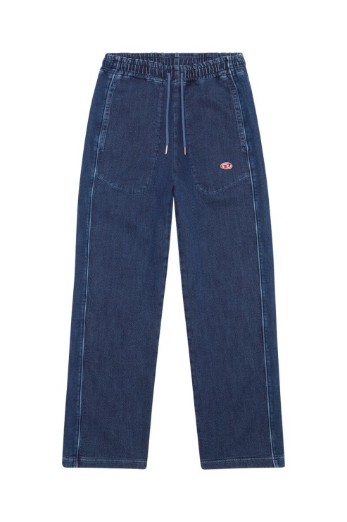 D-martians Track Denim 09c30 Droite Diesel En Bleu Foncé