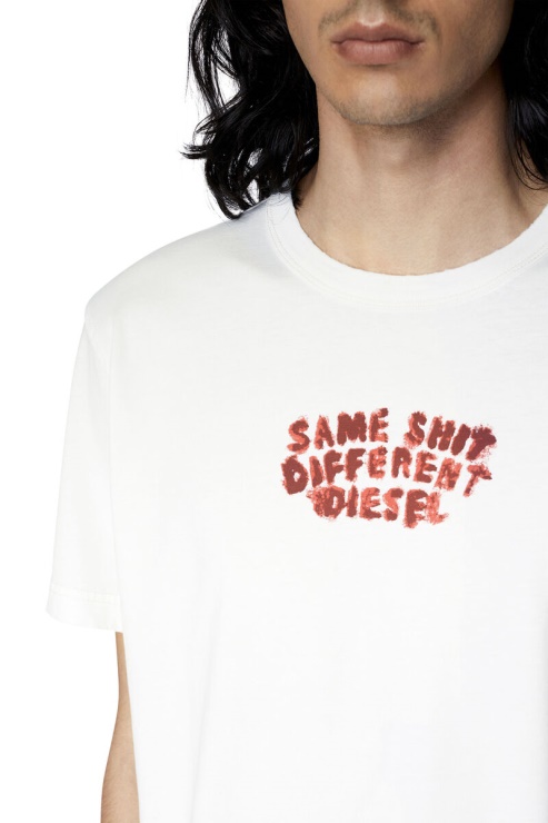 Diesel T-diegor-e2 En Blanc