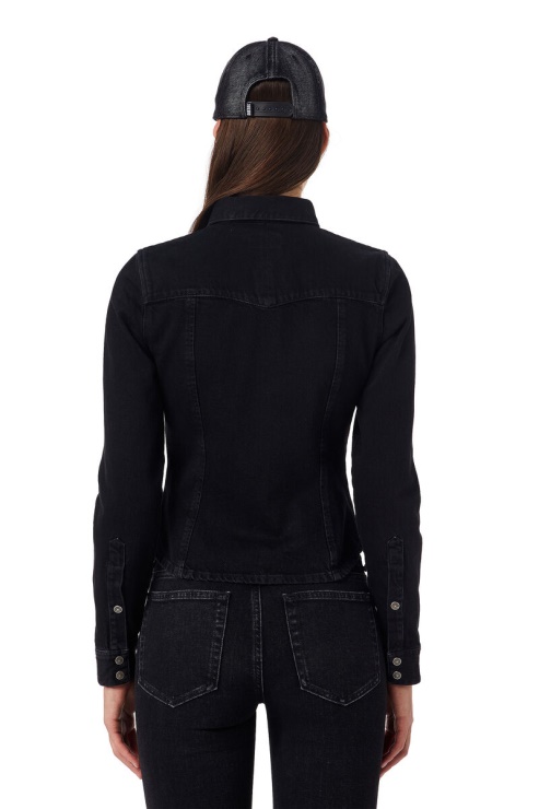 Chemise Western De-rin Diesel Noir/gris Foncé