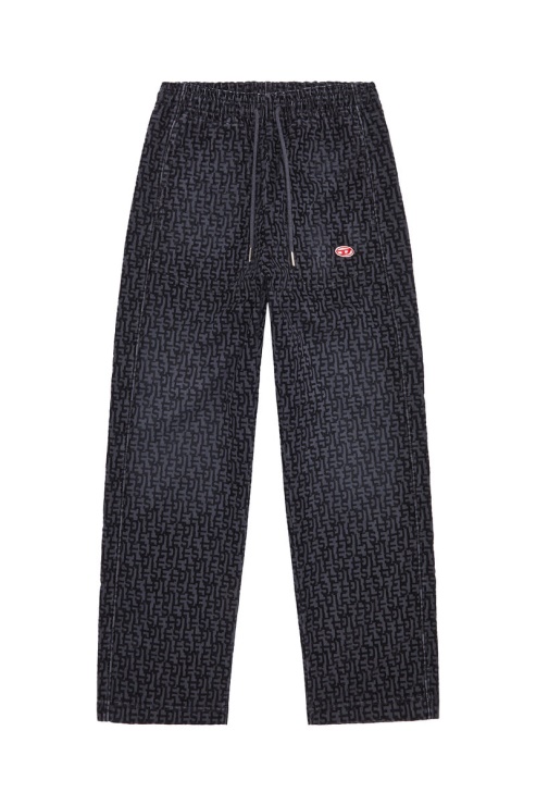 D-martians Track Denim 068aw Straight Diesel Noir/gris Foncé