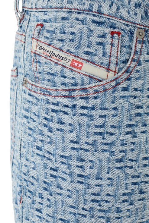 Diesel 1995 09e37 Jean Droit Bleu Clair