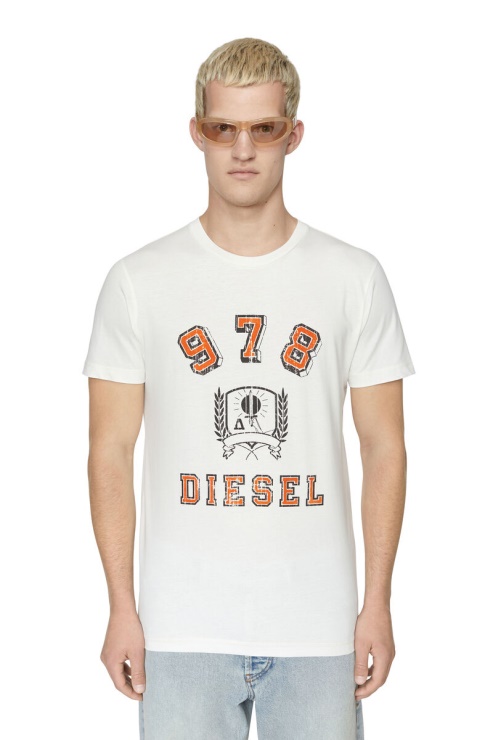 Diesel T-diegor-e11 Blanc