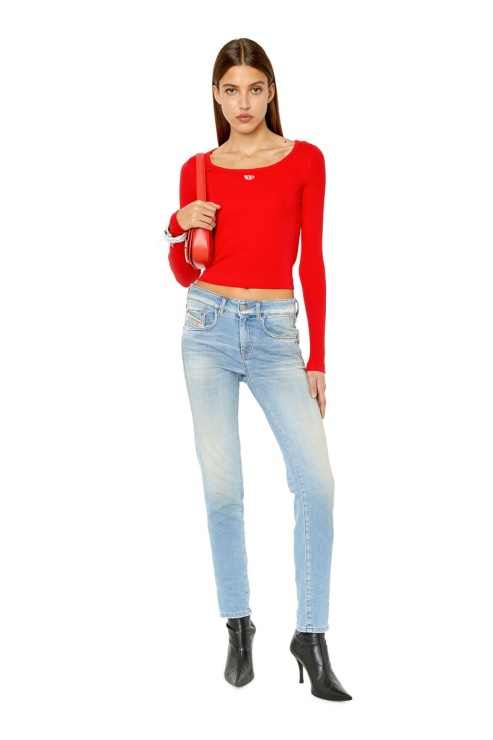 D-ollies Joggjeans 068cw Slim Diesel Bleu Clair