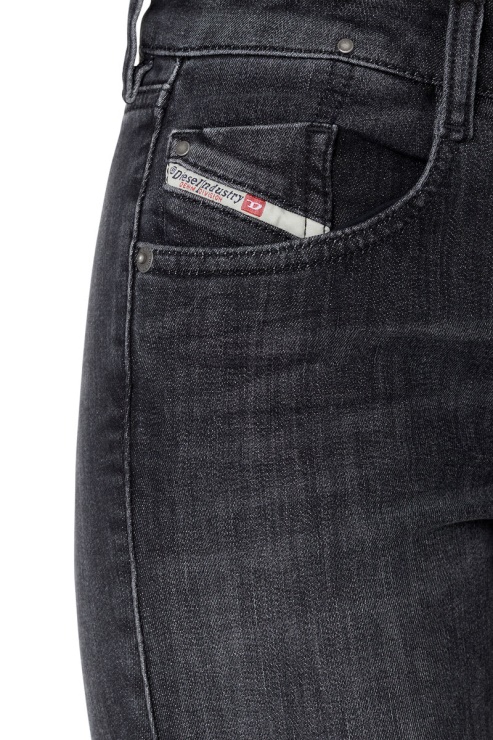 D-ollies Joggjeans 09d52 Slim Diesel Noir/gris Foncé