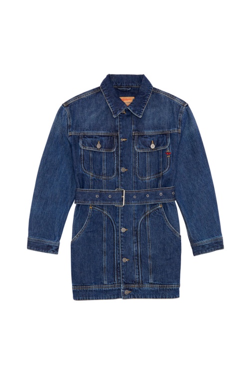 Manteau Camionneur Diesel De-flaminia Bleu Foncé