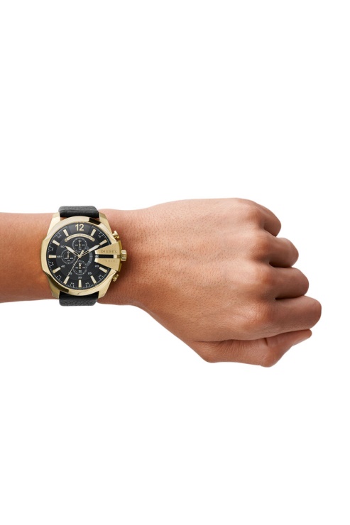 Diesel Noir Dz4344 Méga Chef