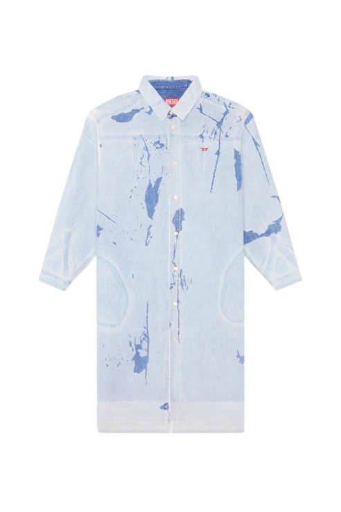 Diesel De-blex-l-fs Bleu Clair