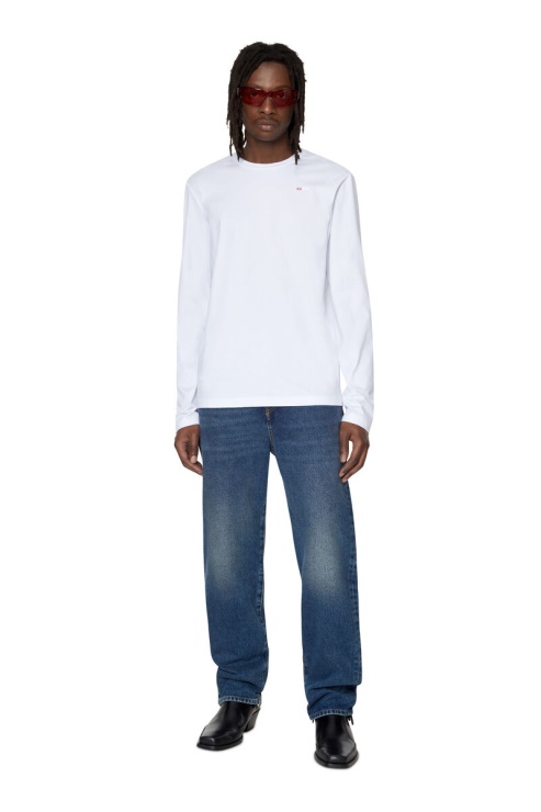 Diesel T-diegor-ls-microdiv Blanc