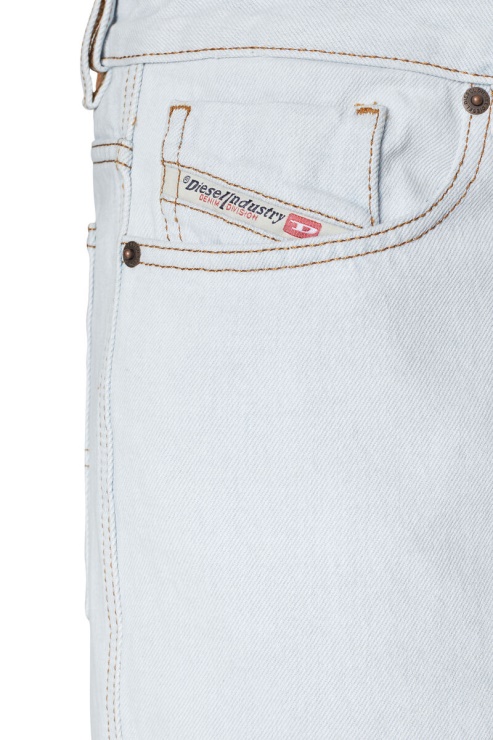 Diesel 1955 0079z Jean Droit Bleu Clair
