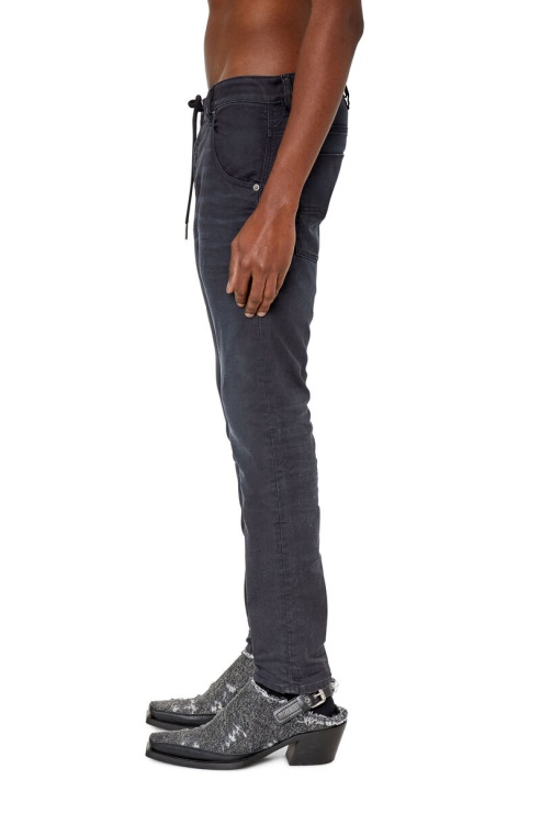 Diesel Krooley Joggjeans Noir/gris Foncé 068cq Tapered