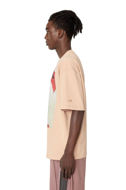 Diesel T-wash-f1 Rose