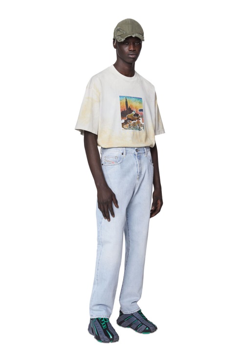 Diesel T-wash-d4 Blanc