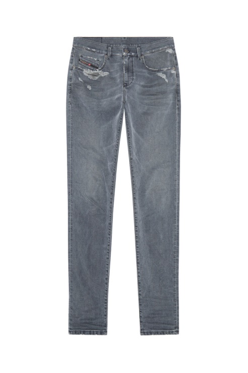 Diesel D-strukt Joggjeans 068cn Slim En Noir/gris Foncé