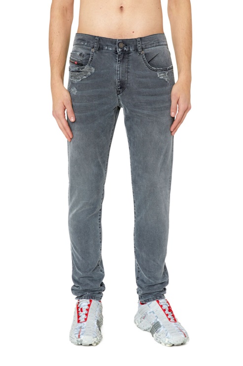 Diesel D-strukt Joggjeans 068cn Slim En Noir/gris Foncé