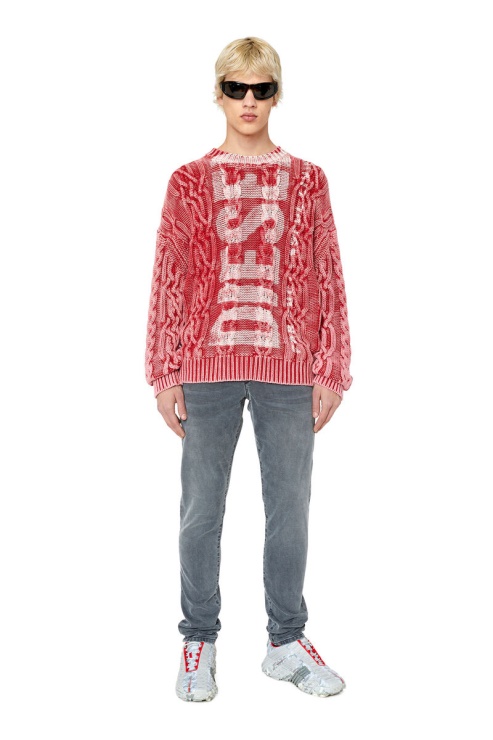 Diesel D-strukt Joggjeans 068cn Slim Noir/gris Foncé