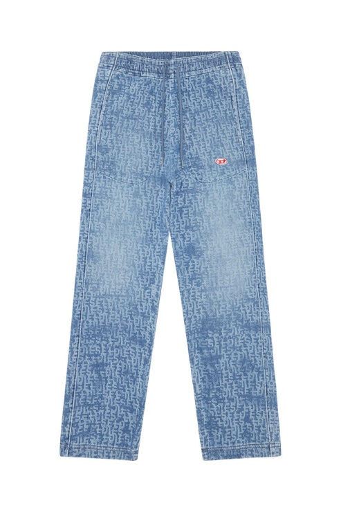 Diesel D-martians Piste Denim 09e27 Droite Bleu Clair