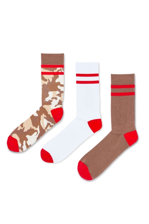 Skm-ray-threepack Diesel Marron/rouge