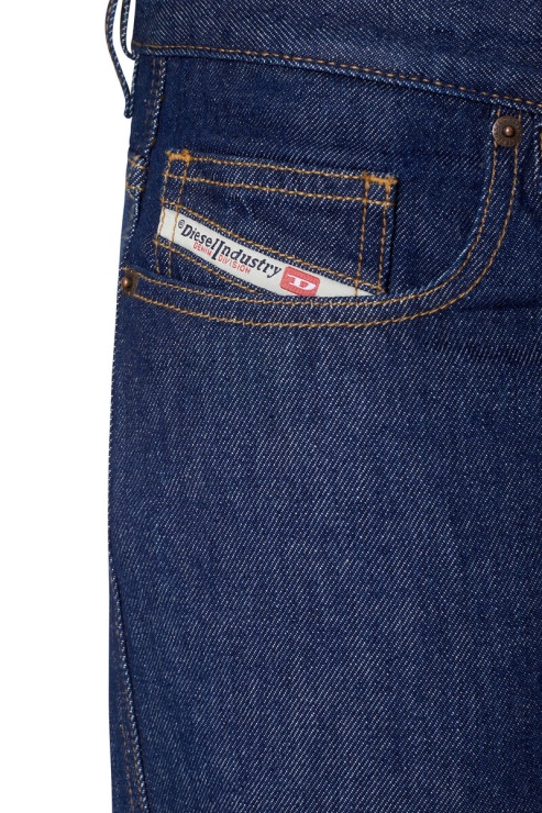 Diesel 2020 D-viker Z9b85 Jean Droit Bleu Foncé