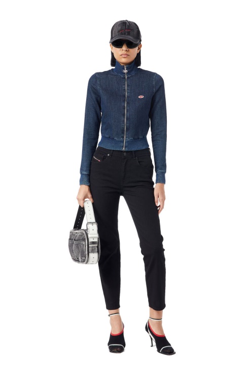 Diesel 2004 069yp Jean Fuselé Noir/gris Foncé