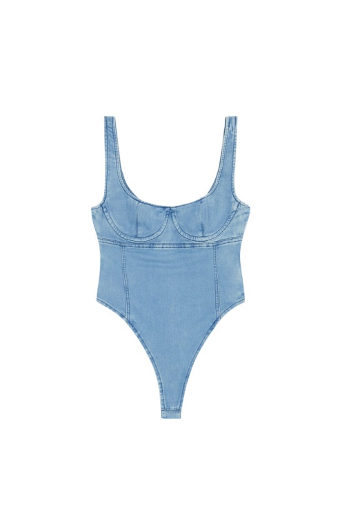 Diesel D-gellert Track Denim Body Bleu Clair
