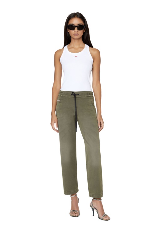 Krailey Joggjeans Z670m Boyfriend Diesel Vert Militaire