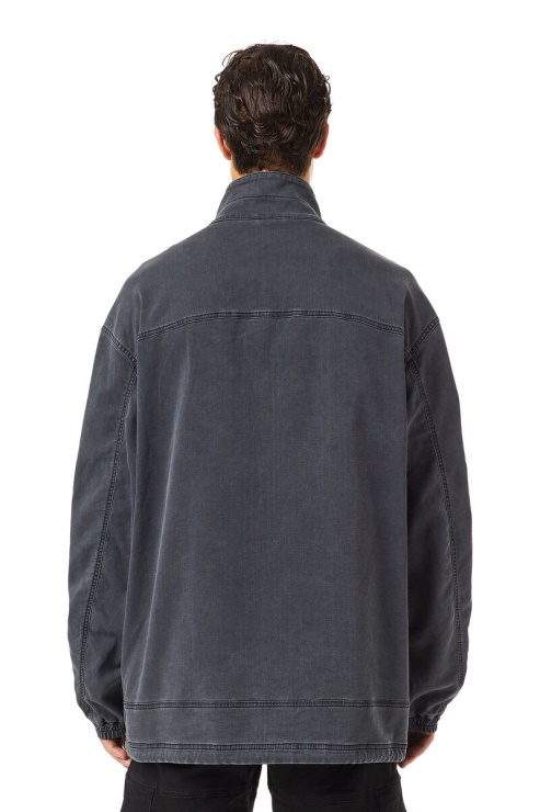 Diesel D-rodney Joggjeans Coupe-vent Noir/gris Foncé