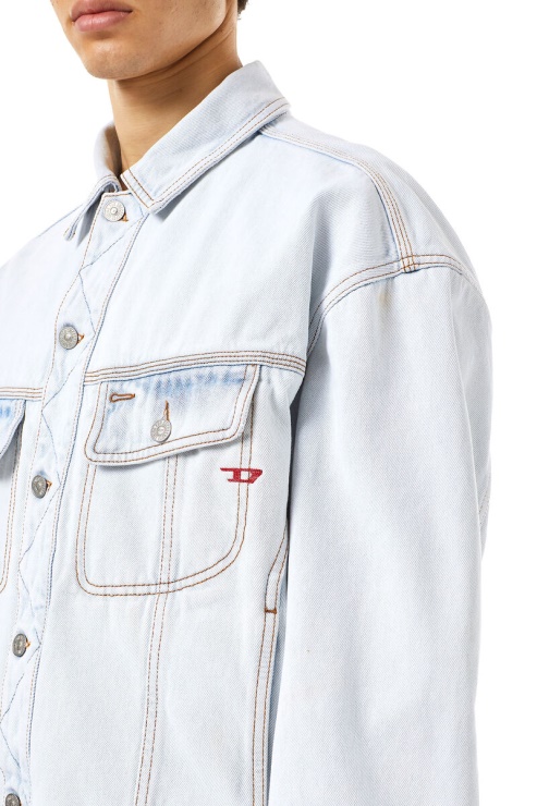 Veste Camionneur D-lillo Bleu Clair Diesel